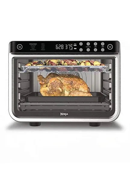 Ninja DT201 Foodi 10-in-1 XL Pro Air Fry Digital Countertop Convection Toaster Oven with Dehydrate and Reheat, 1800 Watts