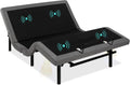 Best Choice Products Ergonomic Twin XL Size Adjustable Bed Frame, Electric Base w/Wireless Remote Control, Nightlight