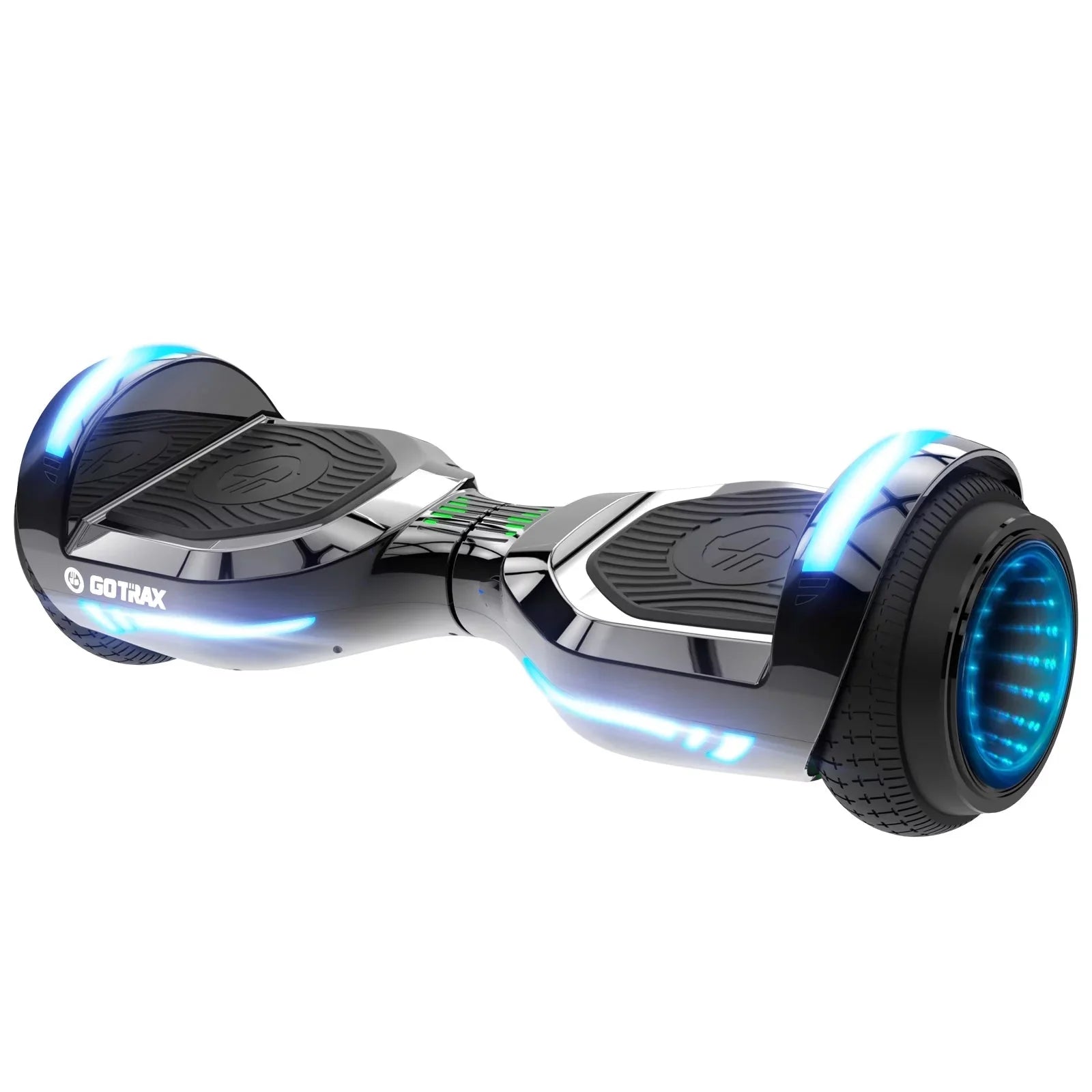 GOTRAX GLIDE PRO Bluetooth Hoverboard, 6.5" Wheels and 7 Colors Lights Self Balancing Scooters for 44-176lbs Kids Adults