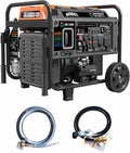 GENMAX 10500 Peak Watt Tri Fuel Open Frame Inverter Generator,with ATS,Quiet Technology,CO Sensor,digital display and