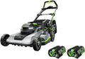 EGO Power 21-Inch 56V Self-Propelled Cordless Lawn Mower with 2x 4.0Ah Batteries & Rapid Charger, Black