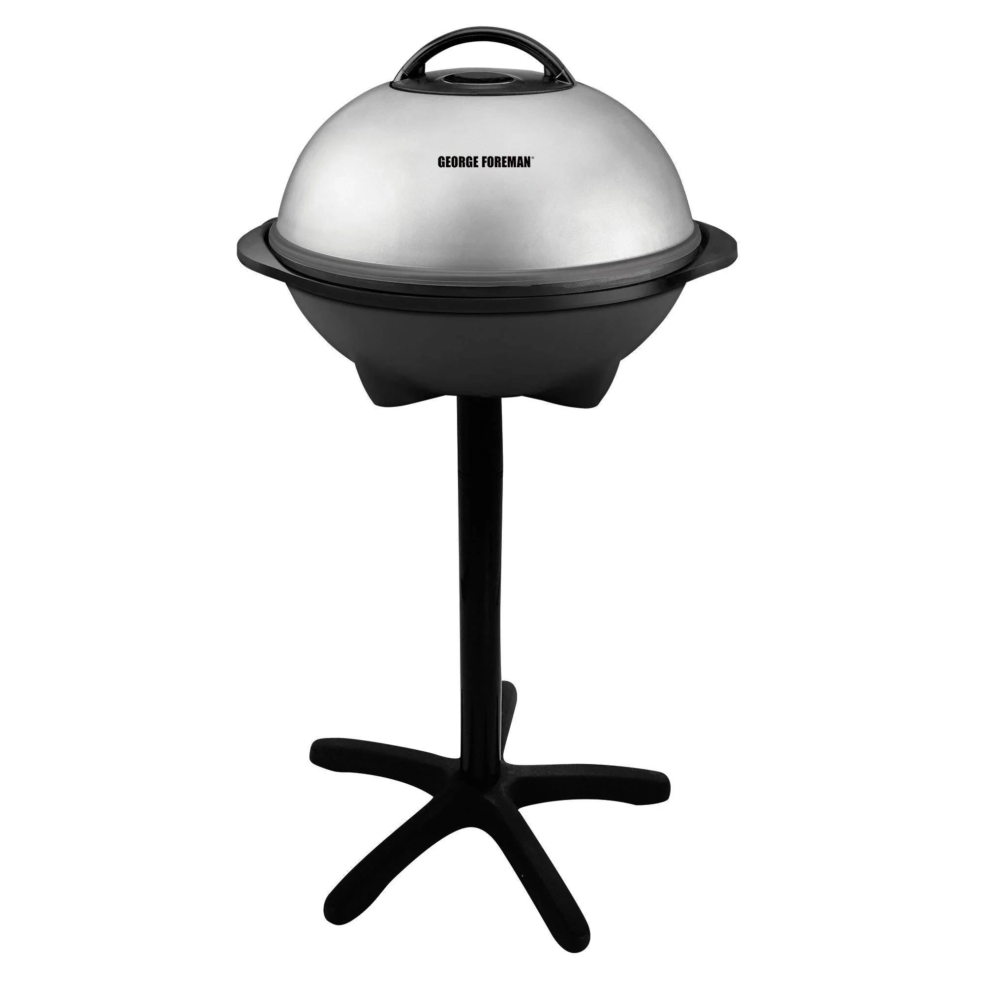 George Foreman Silver 12 Servings Upto 15 Electric Grill