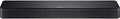 TV speaker - A small audio device with Bluetooth and HDMI-ARC connection capabilities, in black. Includes remote control.