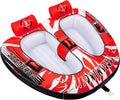 2-Person Inflatable Draggable Lifebuoy for Boat Rescue & Water Sports