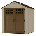 6 ft. 3 in. W x 5 ft. 6 in. D Resin Storage Shed