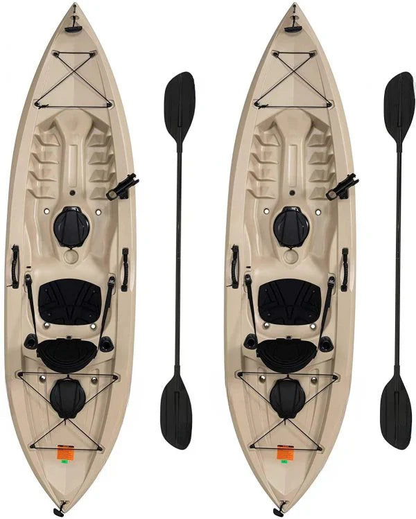 Fishing Kayak 2 Pack (Paddles Included)
