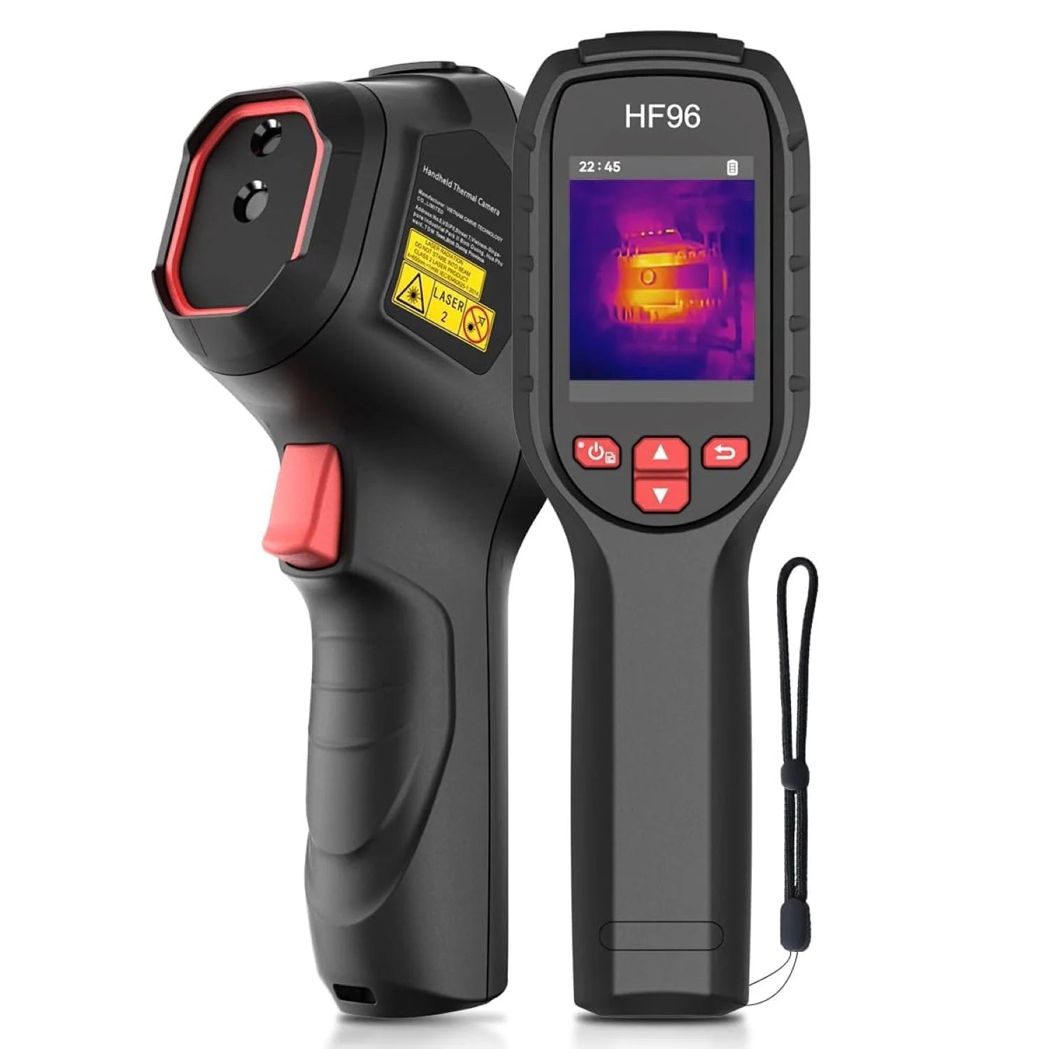Thermal Camera, Super Resolution 240 x 240, Thermal Imaging Camera with Laser Pointer, 96 x 96 IR Resolution, 25 HZ Infrared