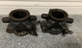 2 Lot 5 Lbs Vintage York Olympic Spin Lock Collars For Weight Bar (10 pounds)