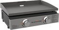 Blackstone 1666 22" Tabletop Griddle with Stainless Steel Faceplate, Powder Coated Steel, Black