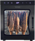 Large Stainless Steel Food Dehydrator 10 Trays 5 Hanging Rods, 2090°C