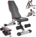 Yoleo Adjustable Weight Bench for Full Body Workout, Foldable Bench Press Bench