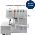 1034D Serger, Heavy-Duty Metal Frame Overlock Machine, 1,300 Stitches Per Minute, Removeable Trim Trap, 3 Included Accessory