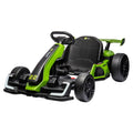 24V Electric Go Kart, with 300W Strong Motor, Drift/Sport Mode, Big Battery, Eva Tire,Length Adjustmen for Outdoor Racing