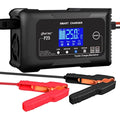 25-Amp Smart Battery Charger,Lithium,LiFePO4,Lead-Acid AGM/Gel/SLA.. Car Battery Charger,Trickle Charger, Maintainer/deep