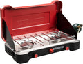 Camp Chef Mountain Series Everest 2X - High Output Two-Burner Camp Stove - Lid Doubles as Windscreen - Portable Cooking Stove