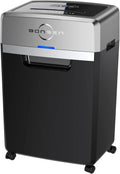 Heavy Duty Paper Shredder, 24-Sheet Cross-Cut Shredder, 40-Min Continuous Running Time, Commercial Grade Shredder for Office