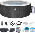 2-3 Person Inflatable Hot Tub 105 Jets, 686L, Dual Heating & Cover