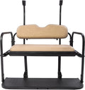 Club Car Upholstery Kit (2004 ) Beige Seat Covers & Metal Foot Pedals