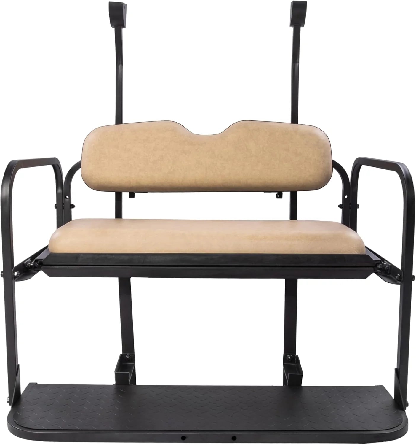 Club Car Upholstery Kit (2004 ) Beige Seat Covers & Metal Foot Pedals