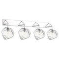 63131LED'sP-MSS/CLR 4 Light Wall / Vanity in Mirrored