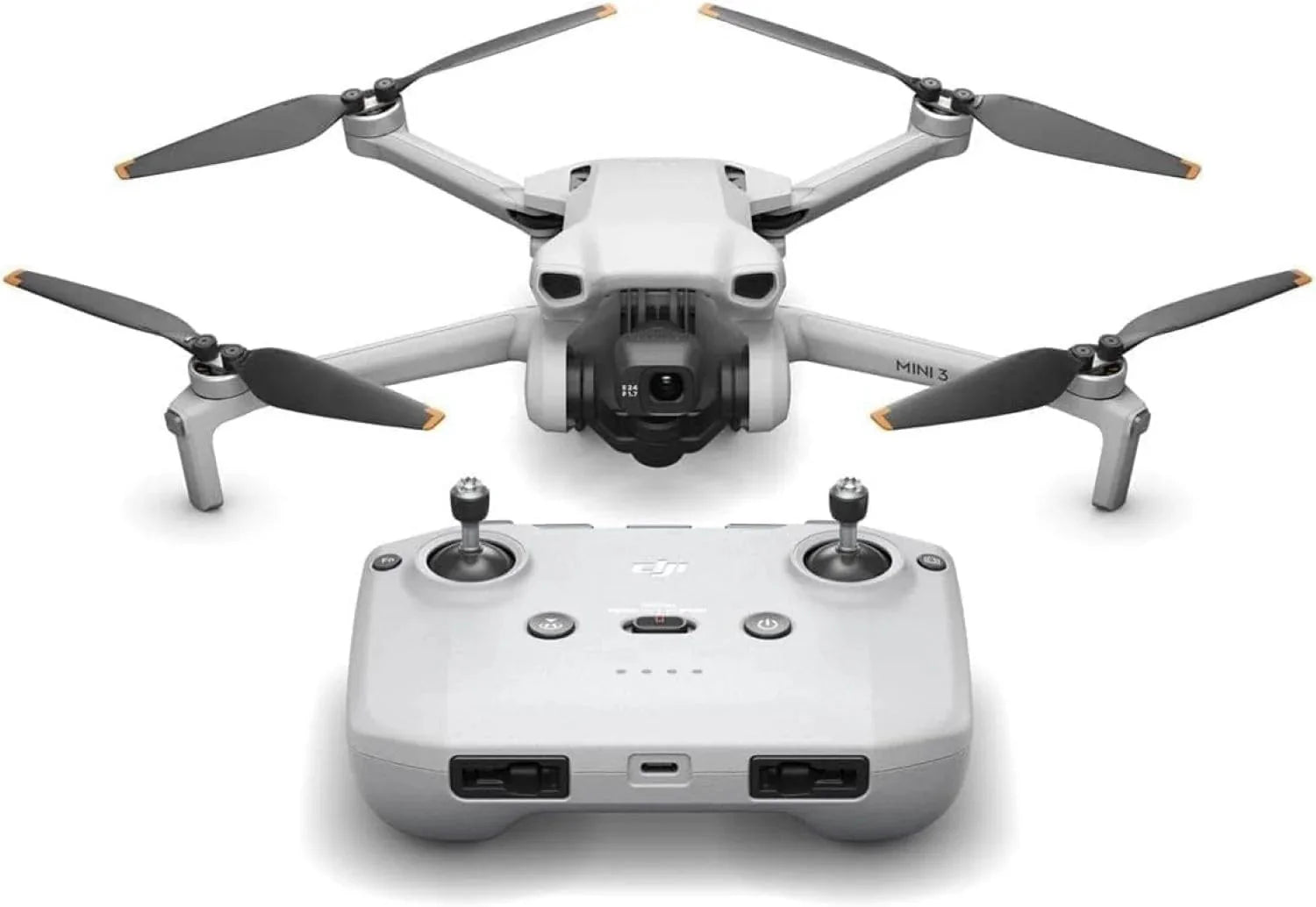 DJI Mini 3, Drones with Camera for Adults 4K, 38-min Flight Time, up to 32800ft (10km) Video Transmission, True Vertical