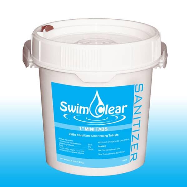 1′′ Mini Chlorine Tablet - 25lb