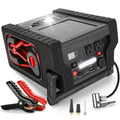 ZD-529 Solar Portable Power Station 2000 Amps Jump Starter, 260 PSI Air Compressor, 12V Car Battery Charger with 400W