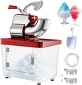 440LBS/H Commercial Ice Crusher 300W ETL Double Blades 120V