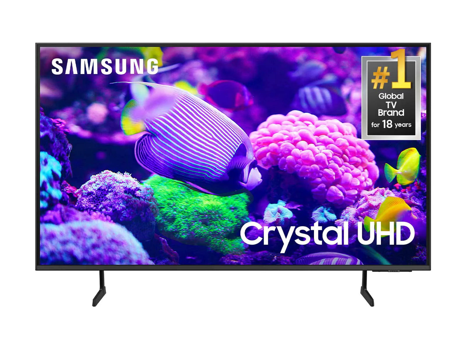 Samsung 85" Crystal UHD 4K Smart TV DU7200B with PurColor, HDR, and Tizen OS 2024 Model
