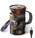 Electric Kettle, Multi-Functional Portable Travel Water Boiler Cooker, 30 oz Electric Kettle for Coffee, Cooking, Popcorn