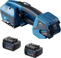 VEVOR Portable Electric Strapping Tool 0.35"-0.63" PP/PET, Digital Display, 2x 5000mAh Batteries