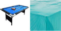 Hathaway Fairmont 6 Ft Portable Pool Table, Adults Folding Billiards Tables for Game Room with Easy Foldable Storage