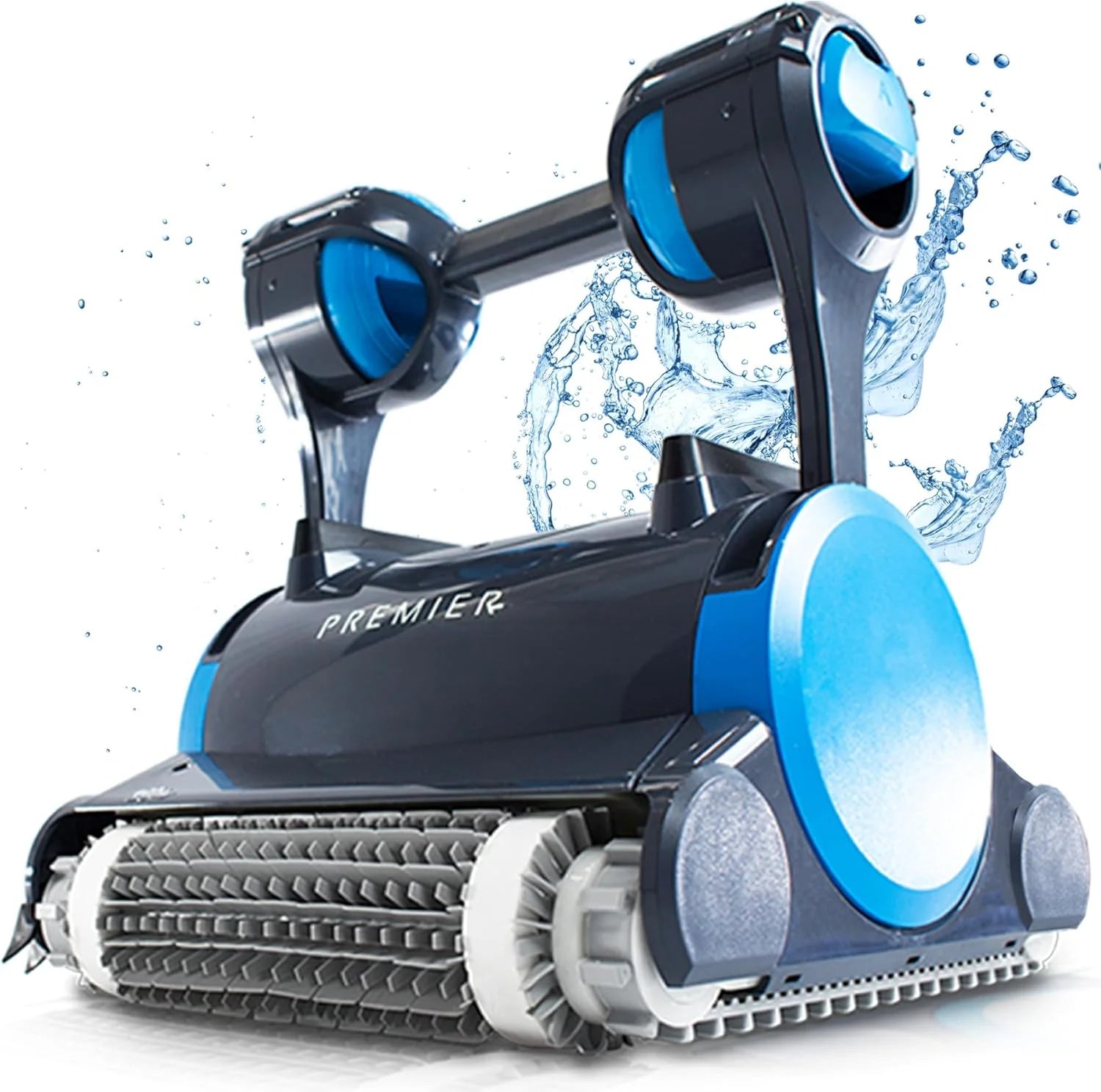 Dolphin Premier Robotic Pool Cleaner (2025 Model) with Multimedia, Oversized Leaf Bag, Standard & Ultrafine Filters, Weekly