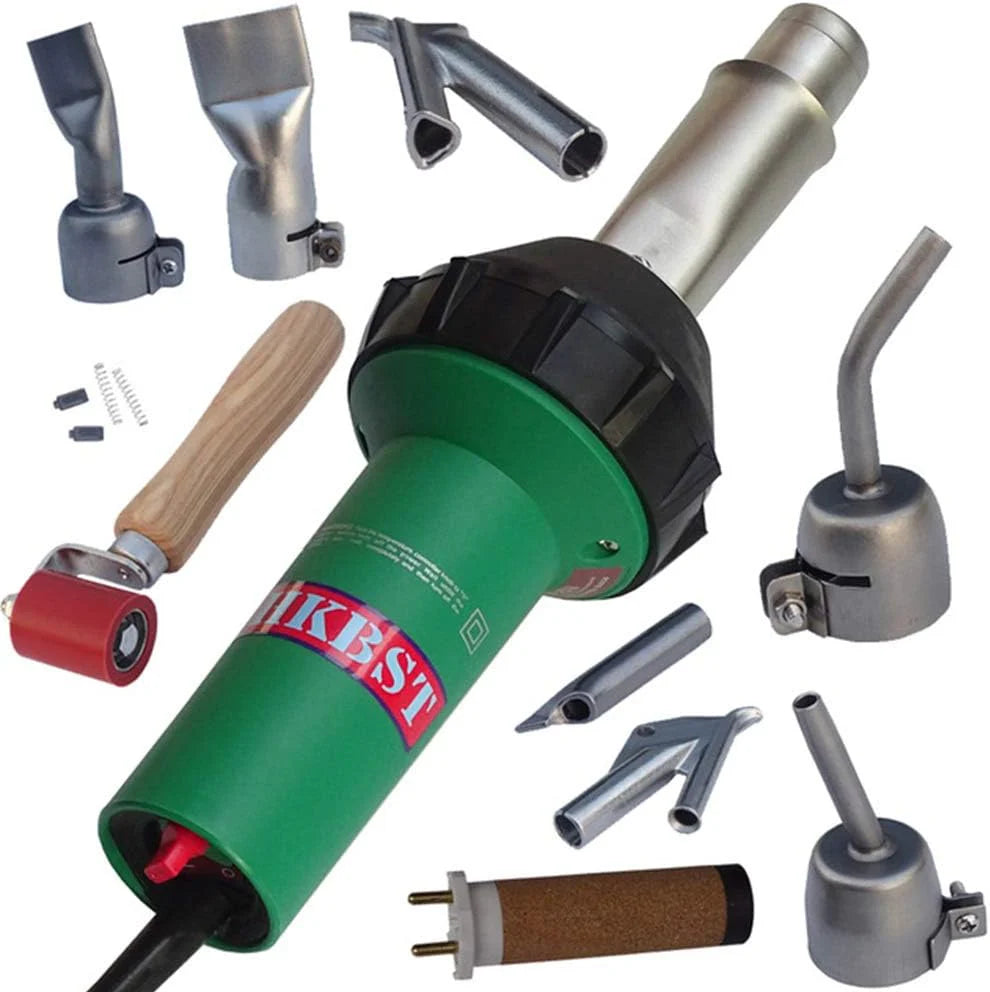 110V 1600W Hot Air Plastic Welder Kit for PVC TPO Vinyl Roof