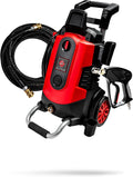 Electric Pressure Washer 2.0, Powerful 1.4 GPM 2000 PSI Car Pressure Washer Sprayer, Snub Nose & Tip Attachment, Use,Car