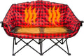 Outdoor equipment bear friend warm chair, with dimensions of 39 inches 10 inches 10 inches, and color of red/black.