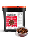 READYWISE - Chicken, Beef, Pork & Rice Emergency Food Supply Bucket, Premade, Freeze-Dried Survival Meals, 25-Year Shelf
