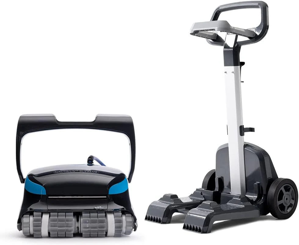 Dolphin Nautilus CC Plus Wi-Fi Automatic Robotic Pool Vacuum Cleaner, Always Cleaning, Never Charging, with Wall Climbing