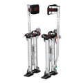 VEVOR Drywall Stilts, 18''-30'' Adjustable Aluminum Tool Stilts with Protective Knee Pads
