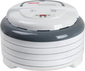 Garden-style food dehydrator, white model
