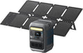 Anker Solar Generator SOLIX C300 with 60W Solar Panel, 288Wh Portable Power Station, 300W (600W Surge), LiFePO4 Battery, 140W