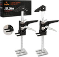 Labor Saving Arm Jack 2 Pack, 15.5 Inch Multifunctional Furniture Lifter Jacks