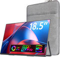 Large Portable Monitor-18.5 Inch Computer Gaming Display 100Hz 125% sRGB FHD 1080P USB-C HDMI IPS Screen for Laptop Mac
