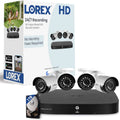8CH 1080P Security Camera System, 1TB HDD, 42MP Metal Bullet Cameras, IR Night Vision, Motion Detection, Weatherproof
