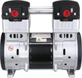 The air compressor motor with high power, silent operation and no oil required