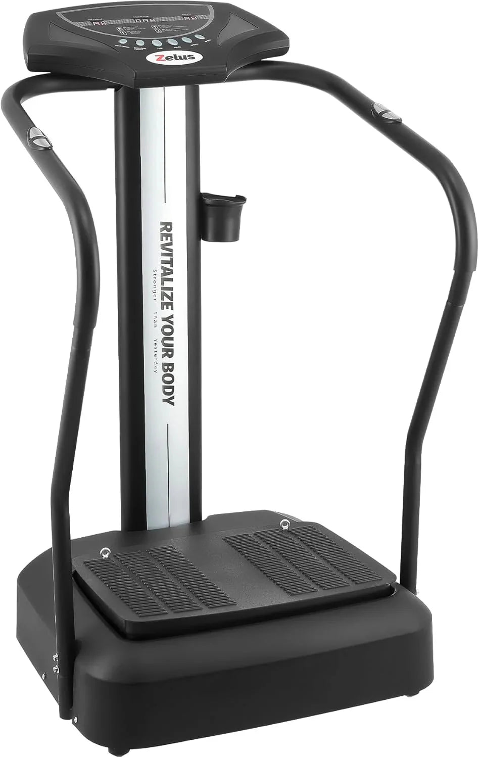 Whole Body Vibration Plate, 500W Vibration Plate Exercise Machine with 99 Levels 3 Preset Modes & 2 Resistance Bands