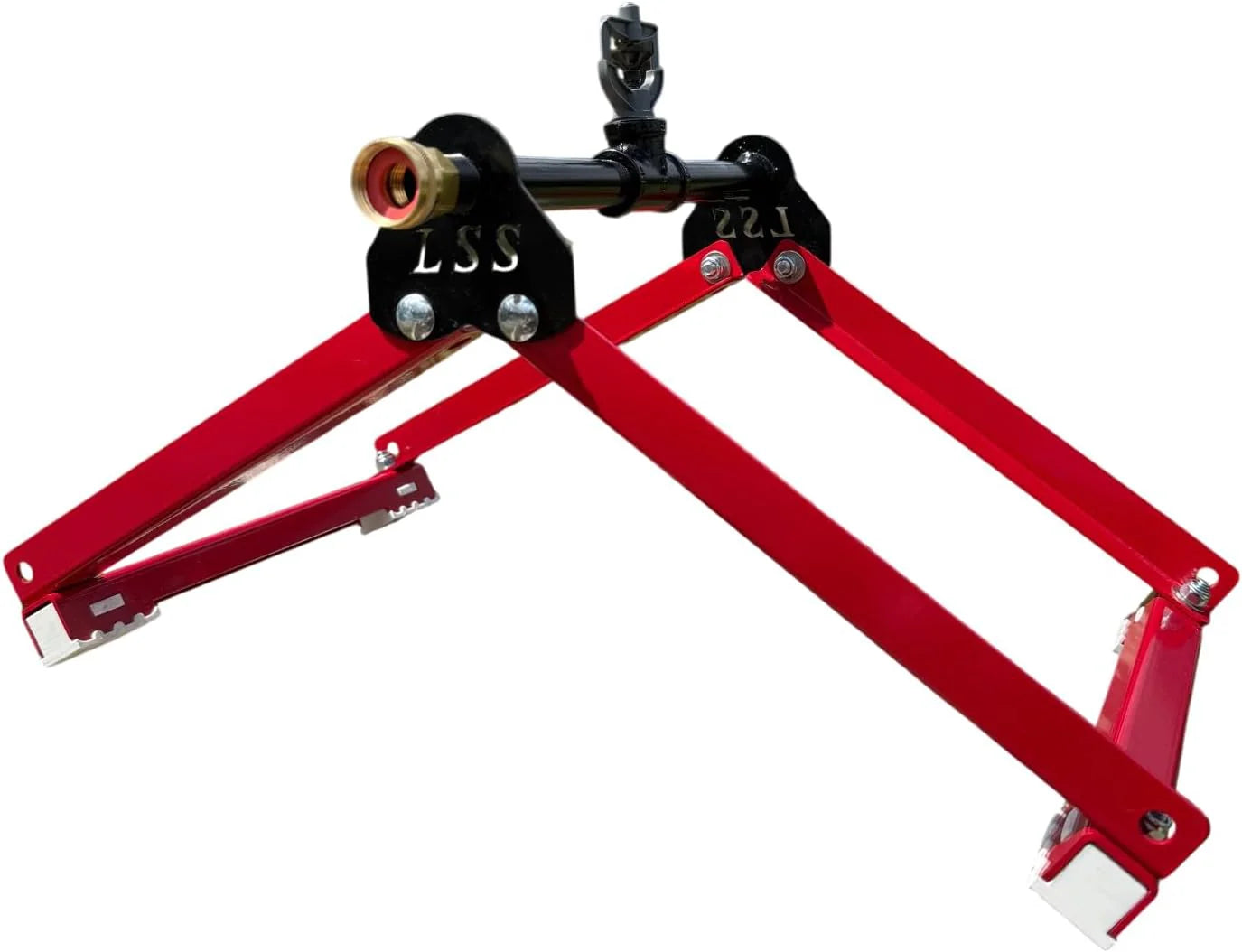 Roof Peak Fire Protection Water Sprinkler System, 3420 Sq.Ft Coverage, 12-Inch Fire-Resistant Sprinkler with Certified Fire