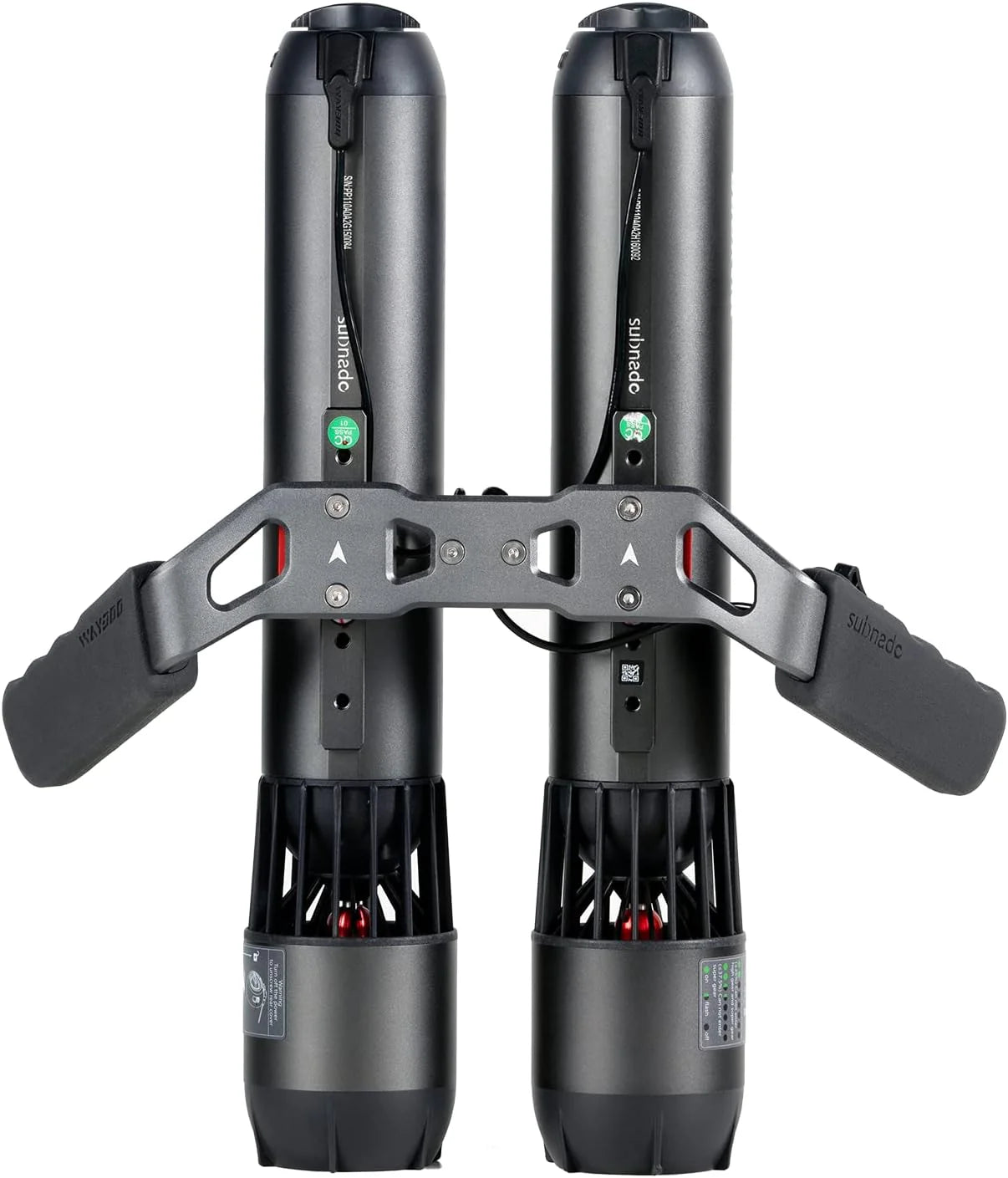 Subnado Twin Engine Handle Bracket Subnado Underwater Scooter 2 Packs with 2 handgrips, 2 Arm Mount Kits, 2 Accessories Mount