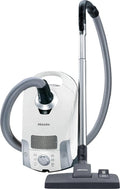 Pure Suction Powerline Canister Vacuum Cleaner, Lotus White