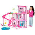 Barbie Dreamhouse Pool Party Dollhouse Playset with Slide, 10 Play Areas & 75 Accessories